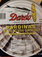 Sardinas en aceite de girasol