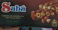Turrón de chocolate con avellanas