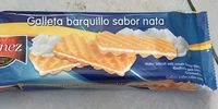 Gaufrette goût crème