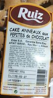 Cake aux pepites de chocolat