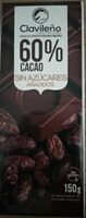 Chocolate Extrafino Negro 60% Cacao