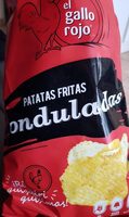 Patatas fritas onduladas bolsa 160 g