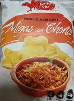 Patatas fritas sabor migas con chorizo