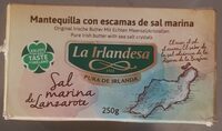 Mantequilla con escamas de sal marina