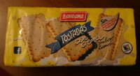 Galleta tipo sandwich con crema sabor limón
