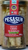 Filetes de Caballa de Andalucía en Aceite de Oliva