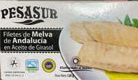 Filetes de melva de Andalucía en aceite de girasol