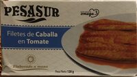 Filetes de Caballa en Tomate