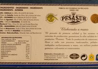 PESASUR Filetes de caballa al grill