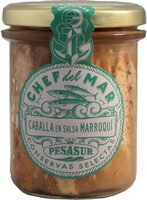 Caballa en salsa marroquí