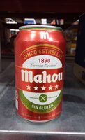 Mahou Cerveza Cinco Estrellas Sin Gluten
