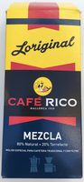 Café molido mezcla