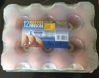 12 Huevos Frescos XL