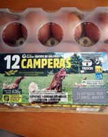 Huevos de gallinas camperas