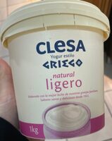 Yogur griego natural ligero