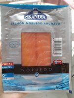 Salmón noruego ahumado