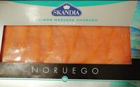 Salmón noruego ahumado