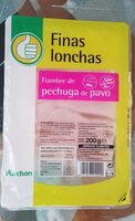Fiambre de pechuga de pavo
