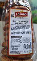 Rollos de naranja