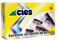 Sardinas en aceite de girasol