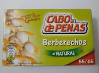 Berberechos al natural