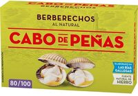 Berberechos al natural