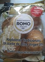 Magdalenas tradicionales con aceite de oliva virgen extra