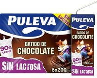 Batido de chocolate sin lactosa