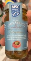 Anchois de la mer Cantabrique avec câpres à huile d'olive