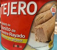 Filetes de bonito de vientre rayado en aceite de girasol