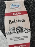 Lasaña Boloñesa