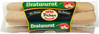Salchichas bratwurst de cerdo sin gluten sin lactosa