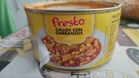 Callos con garbanzos