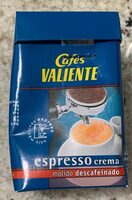 Espresso crema descafeinado