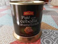 Paté con cebolla caramelizada