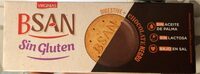 BSAN sin gluten digestive chocolate negro