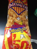 Palomitas ketchup y mostaza