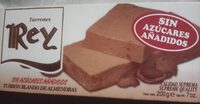 Turrón blando sin azúcares añadidos