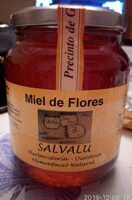 Miel de flores cosechada españa tarro