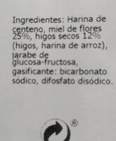 Pan de miel con higos