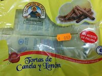Tortas de canela y limón