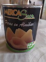 Peras en Almibar