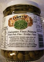 Guisantes finos primera