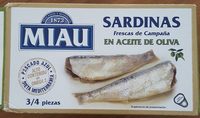 Sardines en aceite de oliva