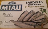 Sardinas en aceite de oliva