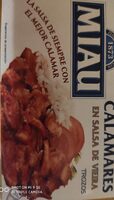 Calamares en salsa de vieira