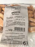 Gressins Mini Rustique