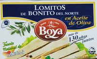 Lomitos de bonito del norte en aceite de oliva