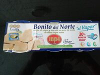 Bonito del norte al vapor