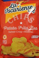 Chips patata frita lisa